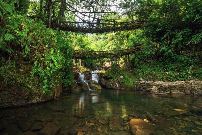 Meghalaya Tour - Living Root Bridges and Waterfalls
